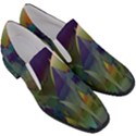 Mountains Abstract Mountain Range Slip On Heel Loafers View3