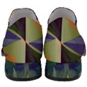Mountains Abstract Mountain Range Slip On Heel Loafers View4
