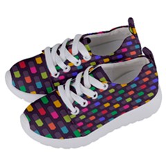 Background Colorful Geometric Kids  Lightweight Sports Shoes by HermanTelo