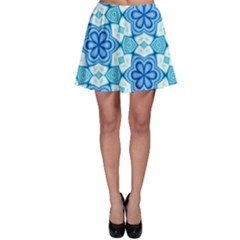 Pattern Abstract Wallpaper Skater Skirt by HermanTelo