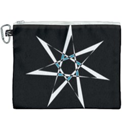 Star Sky Design Decor Canvas Cosmetic Bag (xxxl) by HermanTelo