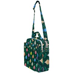 Tulips Seamless Pattern Background Crossbody Day Bag