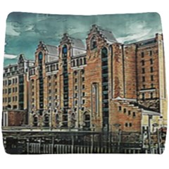 Architecture City Building Travel Seat Cushion by Pakrebo