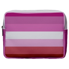 Lesbian Pride Flag Make Up Pouch (large) by lgbtnation