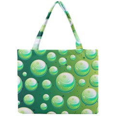 Background Colorful Abstract Circle Mini Tote Bag by HermanTelo
