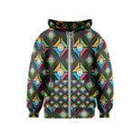 Pattern Pastels Background Kids  Zipper Hoodie