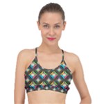 Pattern Pastels Background Basic Training Sports Bra