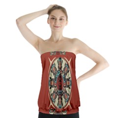 Grateful Dead Pacific Northwest Cover Strapless Top by Sapixe