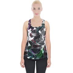 Abstract Science Fiction Piece Up Tank Top