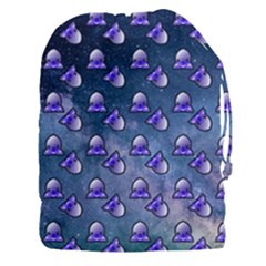 Kawaii Space Rocket Pattern Drawstring Pouch (xxxl) by snowwhitegirl