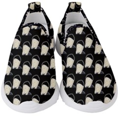 Beanie Boy Pattern Kids  Slip On Sneakers by snowwhitegirl