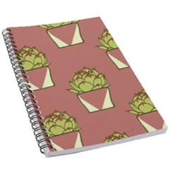 Cactus Pattern Background Texture 5 5  X 8 5  Notebook by HermanTelo