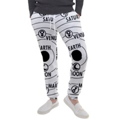 Earth Geocentric Jupiter Mars Men s Jogger Sweatpants by HermanTelo