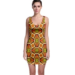 Geometry Shape Retro Bodycon Dress by HermanTelo