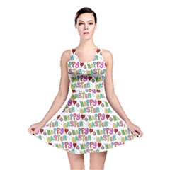 Holidays Happy Easter Reversible Skater Dress by HermanTelo