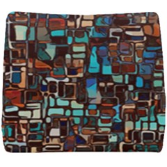 Mosaic Abstract Seat Cushion by HermanTelo