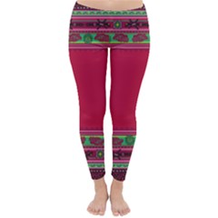 Ornaments Mexico Cheerful Classic Winter Leggings by HermanTelo