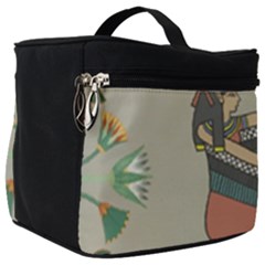 Egyptian Woman Wings Design Make Up Travel Bag (big) by Sapixe