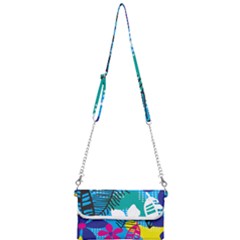 Pattern Leaf Polka Flower Mini Crossbody Handbag by HermanTelo