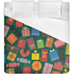 Presents Gifts Background Colorful Duvet Cover (King Size)