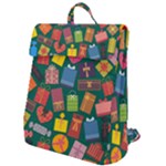 Presents Gifts Background Colorful Flap Top Backpack