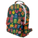 Presents Gifts Background Colorful Flap Pocket Backpack (Small)