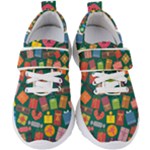 Presents Gifts Background Colorful Kids  Velcro Strap Shoes