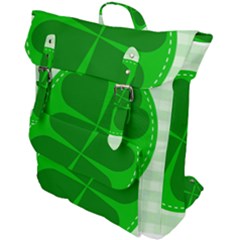 Shamrock Luck Day Buckle Up Backpack by HermanTelo