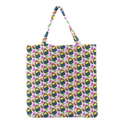 Sweet Dessert Food Cake Pattern Grocery Tote Bag by HermanTelo