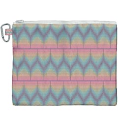 Pattern Background Texture Colorful Canvas Cosmetic Bag (xxxl) by Bajindul