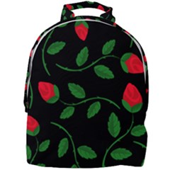 Roses Flowers Spring Flower Nature Mini Full Print Backpack