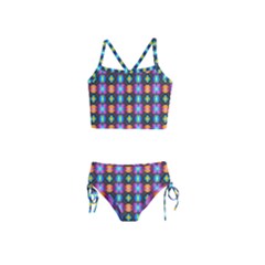 Squares Spheres Backgrounds Texture Girls  Tankini Swimsuit