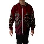 Wonderful Decorative Celtic Knot Kids  Hooded Windbreaker