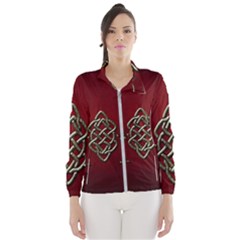 Wonderful Decorative Celtic Knot Women s Windbreaker by FantasyWorld7