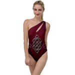 Wonderful Decorative Celtic Knot To One Side Swimsuit