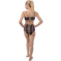Divine Flowers Striving To Reach Universe Tied Up Two Piece Swimsuit View2