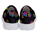 Background Non Seamless Pattern Kids  Velcro No Lace Shoes View4