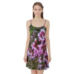 Redbud In April Satin Night Slip by Riverwoman