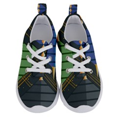 Background Colors Non Seamless Running Shoes