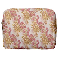 Scrapbook Floral Decorative Vintage Make Up Pouch (large) by Nexatart