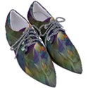 Mountains Abstract Mountain Range Pointed Oxford Shoes View3