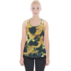 Yellow Snowballs Piece Up Tank Top