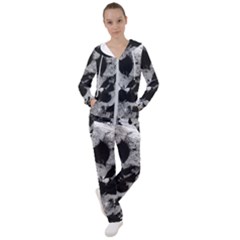 Black And White Snowballs Women s Tracksuit