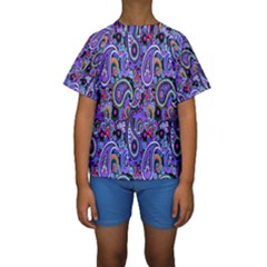 Paisley 2 Kids  Short Sleeve Swimwear by impacteesstreetwearfive