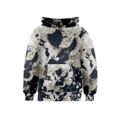 High Contrast Black And White Snowballs Kids  Pullover Hoodie