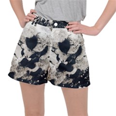 High Contrast Black And White Snowballs Ripstop Shorts by okhismakingart