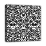 Lace Seamless Pattern With Flowers Mini Canvas 8  x 8  (Stretched)