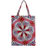 Kaleidoscope Background Bottles Zipper Classic Tote Bag