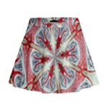 Kaleidoscope Background Bottles Mini Flare Skirt