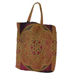 Celtic Spiritual Pattern Art Giant Grocery Tote by Pakrebo